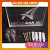 Bộ 4 ốc trụ kính inox + vít nở gắn khung treo tường - Giá gốc tận xưởng 50.000₫