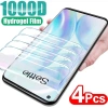 Bộ 4 phim dán hydrogel trong suốt chống ánh sáng xanh cho OnePlus 10/9/8/7/7T Pro, 11/11R, 10T/10R, 150W, 9R/9RT, 8T, 6T, 5/5T - bảo vệ mắt, không bọt