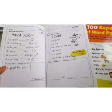 Bộ 4 quyển Sight Words cho bé 3-8 tuổi - Nhận diện từ, file nghe, giá 165.000 VND 5 Bộ 4 quyển Sight Words cho bé 3-8 tuổi - Nhận diện từ, file nghe, giá 165.000 VND 5