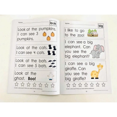 Bộ 4 quyển Sight Words cho bé 3-8 tuổi - Nhận diện từ, file nghe, giá 165.000 VND 7 Bộ 4 quyển Sight Words cho bé 3-8 tuổi - Nhận diện từ, file nghe, giá 165.000 VND 7
