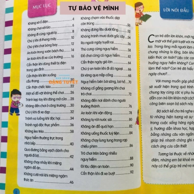 Bộ 4 Sách Kỹ Năng Sống Cho Bé – Giao Tiếp, Tự Thoát Hiểm, Thói Quen Tốt, Tự Bảo Vệ – Giá 49.000đ 6
