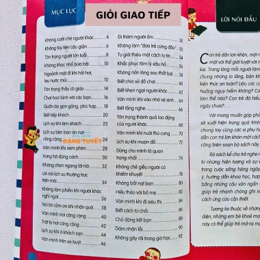 Bộ 4 Sách Kỹ Năng Sống Cho Bé – Giao Tiếp, Tự Thoát Hiểm, Thói Quen Tốt, Tự Bảo Vệ – Giá 49.000đ 8