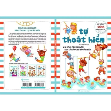 Bộ 4 Sách Rèn Luyện Kỹ Năng Sống Trẻ Em: Giao Tiếp, Thói Quen Tốt, Tự Thoát Hiểm, Tự Bảo Vệ - Giá 199.000₫ 4