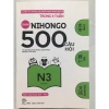 Bộ 4 sách tiếng Nhật N5 - 500 câu hỏi ôn tập, giảm giá 75.000đ, chuẩn luyện thi 3