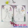 Bộ 4 Sách Tô Màu Công Chúa Elsa cho Bé Kèm Bảng Âm Vần Quà Tặng Giá 19.000 VND 6