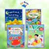 Bộ 4 sách tô màu IQ, trí thông minh, truyện cổ tích Việt Nam - Giá 42.000