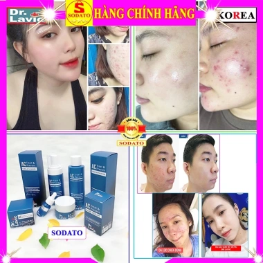 Bộ 4 sản phẩm Dr.lavic dưỡng da dầu mụn chính hãng – kem, toner, serum, sữa rửa mặt chỉ 458.000₫ 6