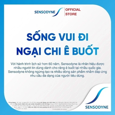 Bộ 4 Sensodyne Cool Gel 160g – Giảm ê buốt, hương bạc hà mát lạnh, giá 349.600₫