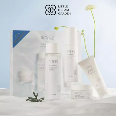 Bộ 4 Skincare Little Dream Garden - Dưỡng ẩm sâu Ceramide và Hyaluronic Acid, 340k