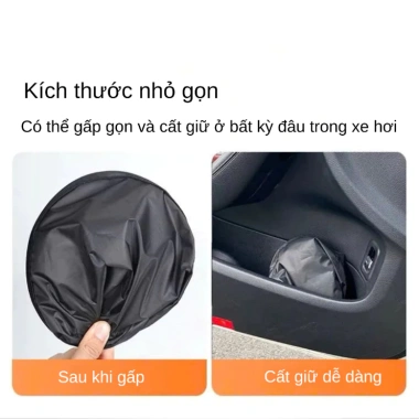 Bộ 4 tấm che nắng ô tô gấp gọn, lực hút tĩnh điện chắc chắn, giá 95.000 VND
