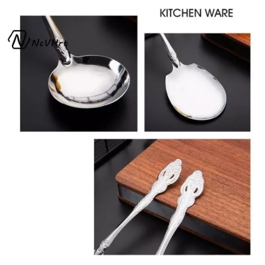 Bộ 4 Thìa Đo Nhà Bếp NcVHrt Thép Không Gỉ - Kích Thước Lớn, Nhẹ, Tái Sử Dụng, Giá Ưu Đãi 56.650đ