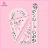 Bộ 4 Thước Acrylic: Tam Giác, Straightedge, Protractor - Sinh Viên, Quà Tặng 9