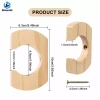 Bộ 4 Thuyền Kayak và Mái Chèo, Giá Đỡ Gỗ Chống Lực Treo Tường - 168.300đ 3
