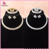 Bộ 4 Trang Sức Cô Dâu – Vòng Cổ, Vòng Tay, Bông Tai, Nhẫn – Thời Trang Sang Trọng, Chỉ 62,150₫ 3