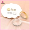 Bộ 4 Trang Sức Cô Dâu – Vòng Cổ, Vòng Tay, Bông Tai, Nhẫn – Thời Trang Sang Trọng, Chỉ 62,150₫ 7