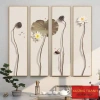 Bộ 4 tranh canvas phong cách cổ điển - Trang trí phòng trà, thiền, khách, nhà hàng, giảm giá 336.600 ₫ 6