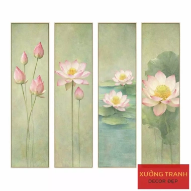 Bộ 4 tranh canvas phong cách cổ điển - Trang trí phòng trà, thiền, khách, nhà hàng, giảm giá 336.600 ₫ 8 Bộ 4 tranh canvas phong cách cổ điển - Trang trí phòng trà, thiền, khách, nhà hàng, giảm giá 336.600 ₫ 8