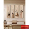Bộ 4 tranh canvas phong cách cổ điển - Trang trí phòng trà, thiền, khách, nhà hàng, giảm giá 336.600 ₫ 10