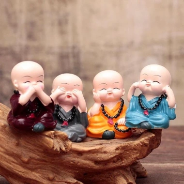 Bộ 4 tượng chù tiêu phong thủy – May mắn, bình an, tài lộc, giá 25.800₫ 2