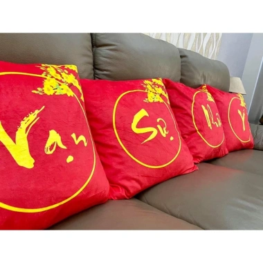 Bộ 4 Vỏ gối sofa Vạn Sự Như Ý - Chất liệu mềm mại, thiết kế hiện đại, giảm giá 18% chỉ 295.000₫