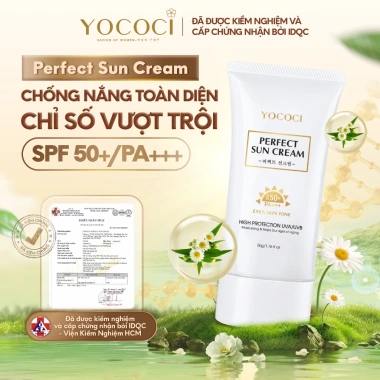 Bộ 4 Yococi Dưỡng Mặt – Kem Chống Nắng 50g, Face 20g, Sữa Rửa Mặt 100g, Serum – Giá 720.900₫ 2