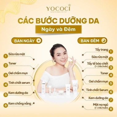 Bộ 4 Yococi Dưỡng Mặt – Kem Chống Nắng 50g, Face 20g, Sữa Rửa Mặt 100g, Serum – Giá 720.900₫ 6