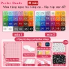 Bộ 48 màu Chính tả Đậu Đậu DIY - Đánh vần, Xếp hình, Miễn phí dụng cụ, Giá ưu đãi 706.840₫ cho trẻ mẫu giáo