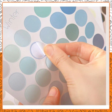 Bộ 48 sticker dán hình tròn đa màu - Bullet Journal & Planner, giá ưu đãi 21.480₫