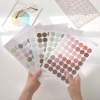 Bộ 48 sticker dán hình tròn đa màu sắc cho Bullet Journal & Planner - Giá 15.000 VNĐ