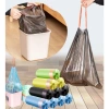 Bộ 5-10 Cuộn Túi Đựng Rác Dây Rút Tự Hủy Sinh Học 15 Túi H259 Giá Ưu Đãi 32.000 VND