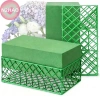 Bộ 5-20 chiếc Nhựa Hoa Xốp Lồng Giá Đỡ Chân Đế Chữ Nhật - Hỗ Trợ Cắm Hoa Bùn