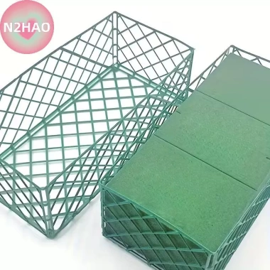 Bộ 5-20 chiếc Nhựa Hoa Xốp Lồng Giá Đỡ Chân Đế Chữ Nhật - Hỗ Trợ Cắm Hoa Bùn 2 Bộ 5-20 chiếc Nhựa Hoa Xốp Lồng Giá Đỡ Chân Đế Chữ Nhật - Hỗ Trợ Cắm Hoa Bùn 2