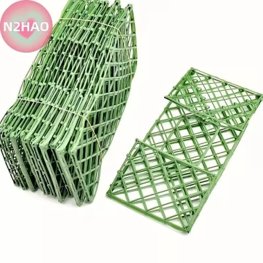 Bộ 5-20 chiếc Nhựa Hoa Xốp Lồng Giá Đỡ Chân Đế Chữ Nhật - Hỗ Trợ Cắm Hoa Bùn 5 Bộ 5-20 chiếc Nhựa Hoa Xốp Lồng Giá Đỡ Chân Đế Chữ Nhật - Hỗ Trợ Cắm Hoa Bùn 5
