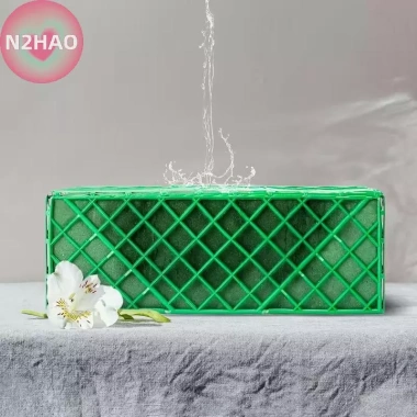 Bộ 5-20 chiếc Nhựa Hoa Xốp Lồng Giá Đỡ Chân Đế Chữ Nhật - Hỗ Trợ Cắm Hoa Bùn 6 Bộ 5-20 chiếc Nhựa Hoa Xốp Lồng Giá Đỡ Chân Đế Chữ Nhật - Hỗ Trợ Cắm Hoa Bùn 6