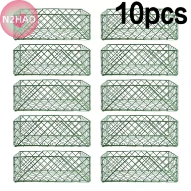 Bộ 5-20 chiếc Nhựa Hoa Xốp Lồng Giá Đỡ Chân Đế Chữ Nhật - Hỗ Trợ Cắm Hoa Bùn 10 Bộ 5-20 chiếc Nhựa Hoa Xốp Lồng Giá Đỡ Chân Đế Chữ Nhật - Hỗ Trợ Cắm Hoa Bùn 10