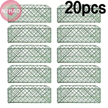 Bộ 5-20 chiếc Nhựa Hoa Xốp Lồng Giá Đỡ Chân Đế Chữ Nhật - Hỗ Trợ Cắm Hoa Bùn 12 Bộ 5-20 chiếc Nhựa Hoa Xốp Lồng Giá Đỡ Chân Đế Chữ Nhật - Hỗ Trợ Cắm Hoa Bùn 12
