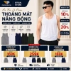 Bộ 5 áo thun ba lỗ nam thoáng mát, mềm mịn - ABL01 PigoFashion, nhiều màu, giá 259.000đ 3