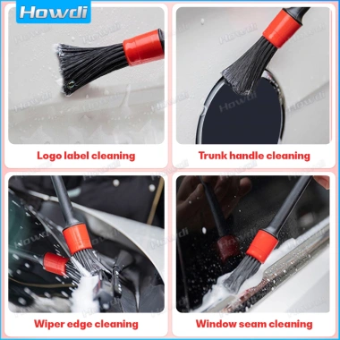 Bộ 5 Bàn Chải Vệ Sinh Xe Ô Tô - Chi Tiết Nội Thất & Vành Bánh, Giá 49,390 VND 6