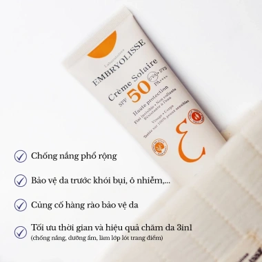 Bộ 5 bước chăm sóc da Embryolisse - sữa rửa mặt, xịt dưỡng, serum, kem dưỡng, KCN - Dưỡng ẩm sâu, giảm mụn, giá 2.008.000₫ 8