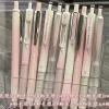 Bộ 5 Bút Gel Hồng Gradient - Carbon Hạt Đôi, CS, Nhanh Khô, Silicon Mềm 91.080 VND