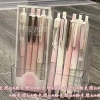 Bộ 5 Bút Gel Hồng Gradient - Carbon Hạt Đôi, CS, Nhanh Khô, Silicon Mềm 91.080 VND 4
