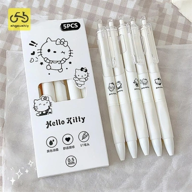 Bộ 5 bút gel mực đen 0.5mm - viết trơn tru, không gãy, chỉ 38.830 VND 10 Bộ 5 bút gel mực đen 0.5mm - viết trơn tru, không gãy, chỉ 38.830 VND 10