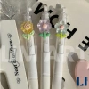 Bộ 5 bút gel mực đen hình hoa Tulip 0.5mm LIM DIY Giá chỉ 39.000đ 8