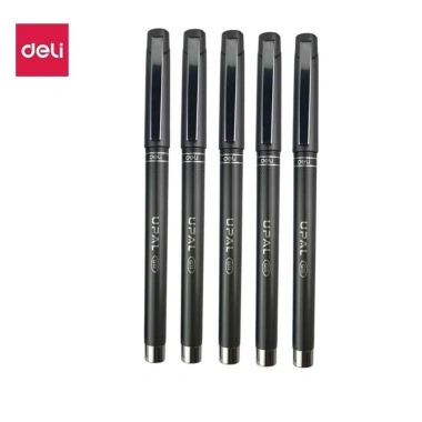 Bộ 5 bút gel nước Deli Upal G11 0.7mm - Bút ký G11-BL, ruột EG14, chỉ 90.000₫
