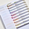 Bộ 5 bút highlight hai đầu bảo vệ mắt – viết êm, đa màu, bút đánh dấu văn phòng phẩm sáng tạo – 36.189₫ 2