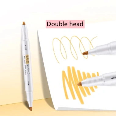 Bộ 5 bút highlight hai đầu bảo vệ mắt – viết êm, đa màu, bút đánh dấu văn phòng phẩm sáng tạo – 36.189₫ 4