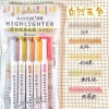 Bộ 5 bút highlight hai đầu bảo vệ mắt – viết êm, đa màu, bút đánh dấu văn phòng phẩm sáng tạo – 36.189₫ 9