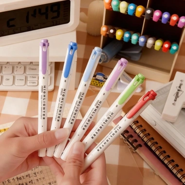 Bộ 5 bút highlight hai đầu M.Y – Đánh dấu sắc nét, viết êm tay, chỉ 27.000₫ 8