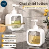 Bộ 5 chai chiết 500ml trong suốt - thiết kế đẹp, không rò rỉ, tiện lợi đựng sữa tắm, nước rửa tay, nước rửa chén, đồ gia đình - 31.000 VND