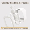 Bộ 5 chai chiết 500ml trong suốt - thiết kế đẹp, không rò rỉ, tiện lợi đựng sữa tắm, nước rửa tay, nước rửa chén, đồ gia đình - 31.000 VND 7